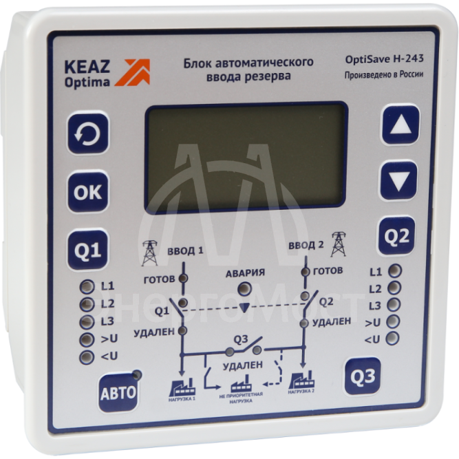 Блок автоматического ввода резерва OptiSave H-243-У3 КЭАЗ 281763