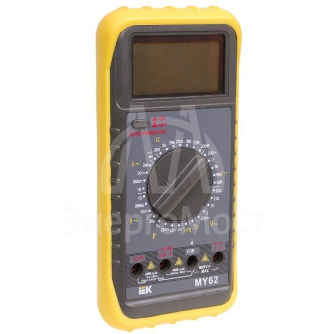 Мультиметр цифровой Professional MY62I IEK TMD-5S-062