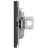 Розетка компьютерная 1-м KANT RJ45 кат.6A без шторки черн. уголь DKC 7012673
