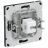 Розетка компьютерная 1-м KANT RJ45 кат.6A без шторки черн. уголь DKC 7012673