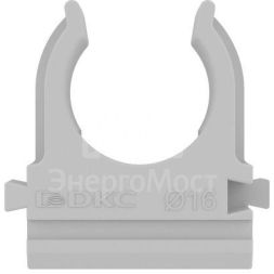Держатель для труб (клипса) d16мм для монтажного пистолета (уп.900шт) DKC 51016M