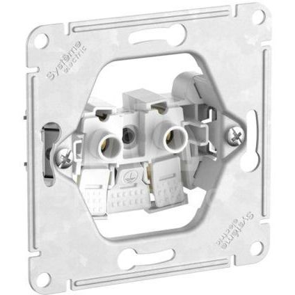 Розетка Glossa 16А без заземл. быстрозажим. клем. механизм беж. SE GSL000241S