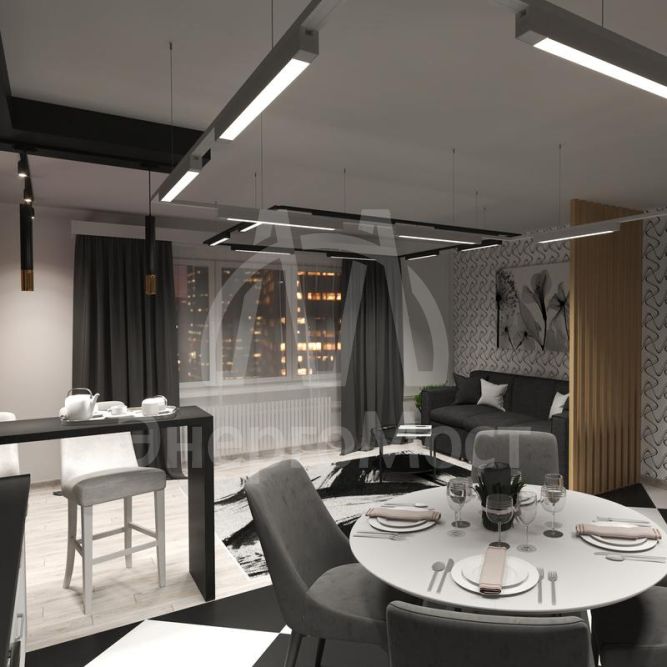 Светильник трековый светодиодный ARTLINE 608х35х40 35Вт 2450Лм 4000К 230В алюм. 16кв.м черн. Ritter 59718 0