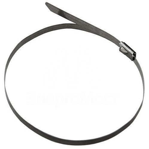 Хомут-стяжка стальной 152х4.6мм (уп.100шт) Rexant 07-0158-100