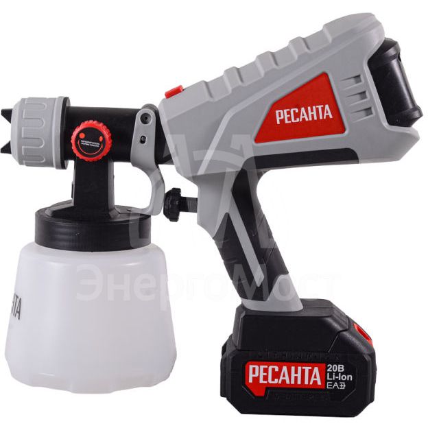 Краскопульт аккумуляторный Ресанта АКП-20Li