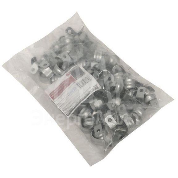 Скоба крепежная однолапковая d21-22мм для монтажн. пистолета метал. PROxima EKF smp-1-21-22