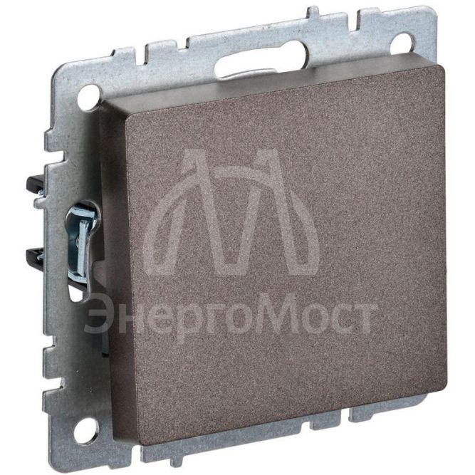 Выключатель проходной 1-кл. СП BRITE ВС10-1-6-БрТБ 10А бронза IEK BR-V12-0-10-K45