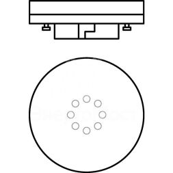 Лампа светодиодная LED Value LVGX5360 8SW/865 230В GX53 2х5 RU (уп.5шт) OSRAM 4058075584297