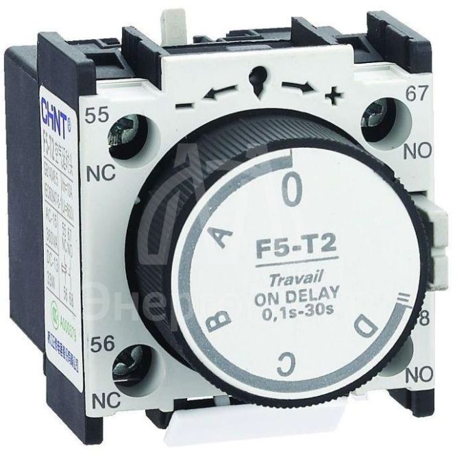 Приставка выдержка времени F5-D2 к контактору NC1 NC2 и NXC (R) CHINT 258019