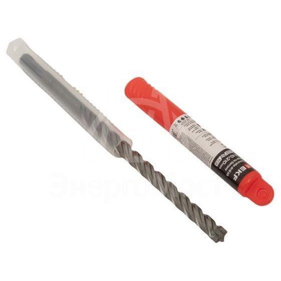Бур по бетону SDS-plus 10х210 мм (4 резца) Professional EKF db-10-210-4x4-ue