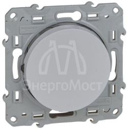 Механизм переключателя 1-кл. СП Odace 10А IP21 (сх. 6) бел. SchE S52R203