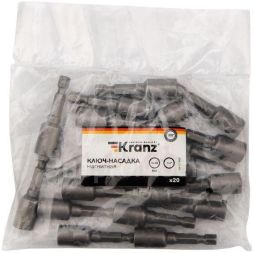 Ключ-насадка 8х48мм 1/4дюйм магнитная (уп.20шт) Kranz KR-92-0401