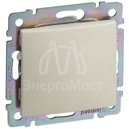 Механизм переключателя проходного на 2 направления 1-кл. СП Valena 10А IP31 250В сл. кость Leg 774306