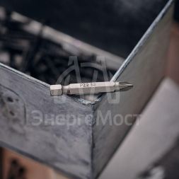 Бита PZ2x50мм для шуруповерта сталь S2 (уп.5шт) (лента) Kranz KR-12-6322
