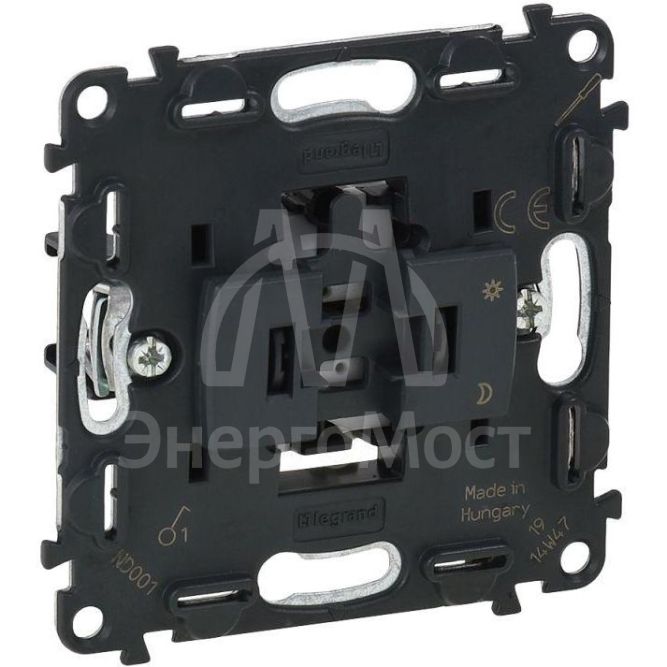 Механизм выключателя 1-кл. СП Valena In&amp;#039;matic 10А IP20 250В 10AX безвинт. зажимы сер. Leg 752001