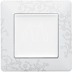 Механизм выключателя 1-кл. СП Valena In&#039;matic 10А IP20 250В 10AX безвинт. зажимы сер. Leg 752001