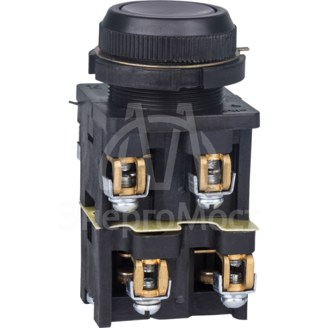 Выключатель кнопочный КЕ 012 У3 исп.1 черн. КЭАЗ 264485