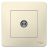 Розетка телевизионная TV СП Blanca коннектор молочн. SE BLNTS000012