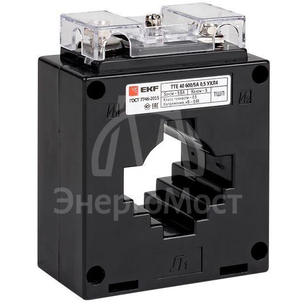 Трансформатор тока ТТЕ 40 500/5А кл. точн. 0.5S PROxima EKF tte-40-500-0.5S/tc-40-500-0.5S