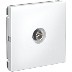 Розетка телевизионная оконечная TV ArtGallery 1дБ механизм лотос SE GAL001391