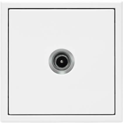 Розетка телевизионная оконечная TV ArtGallery 1дБ механизм лотос SE GAL001391