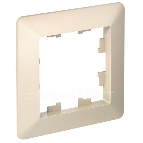 Рамка 1-м AtlasDesign Air беж./дым. бел. SE ATN220201