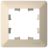 Рамка 1-м AtlasDesign Air беж./дым. бел. SE ATN220201