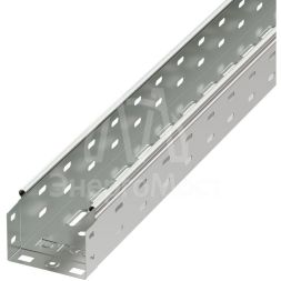 Лоток листовой перфорированный 100х80 L3000 сталь 0.7мм DKC 35302