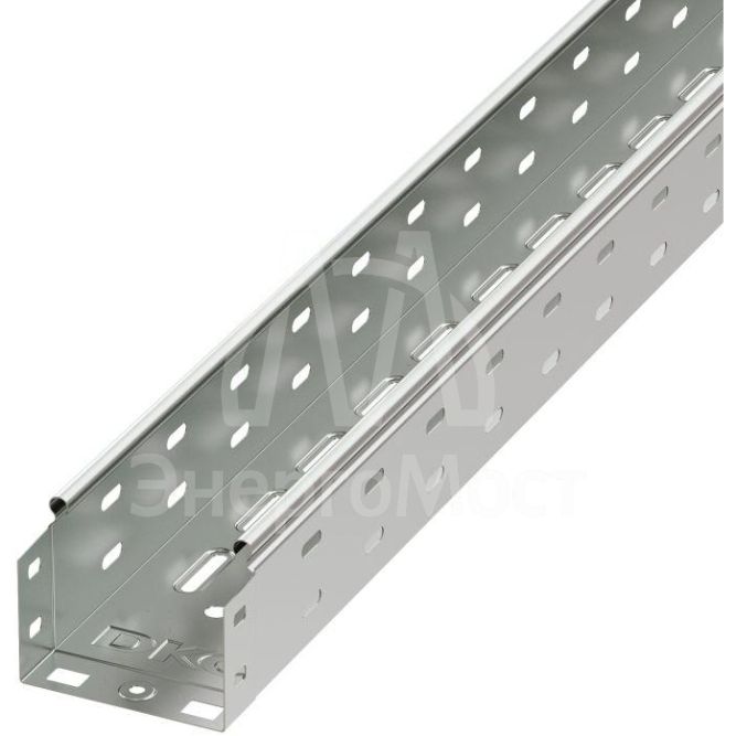 Лоток листовой перфорированный 100х80 L3000 сталь 0.7мм DKC 35302