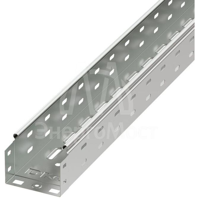 Лоток листовой перфорированный 100х80 L3000 сталь 0.7мм DKC 35302