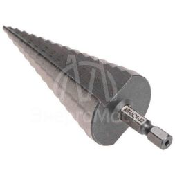 Сверло по металлу ступенчатое 4.0-32.0мм Kranz KR-12-6603