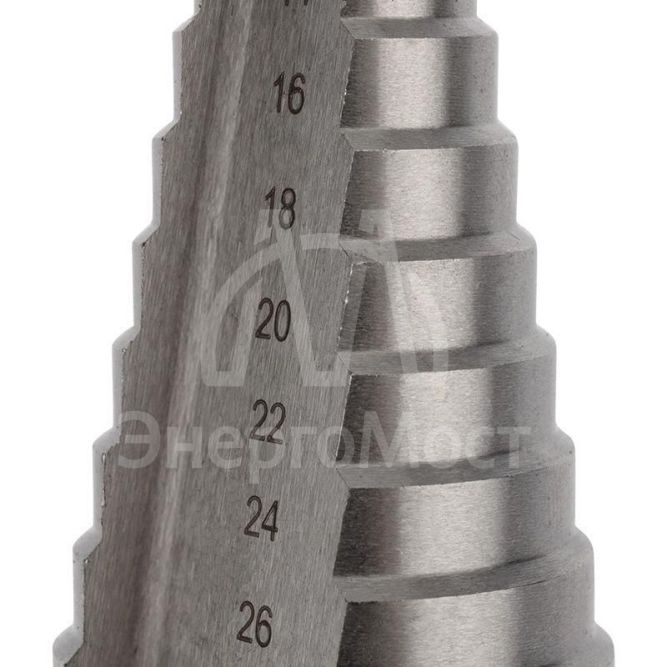 Сверло по металлу ступенчатое 4.0-32.0мм Kranz KR-12-6603