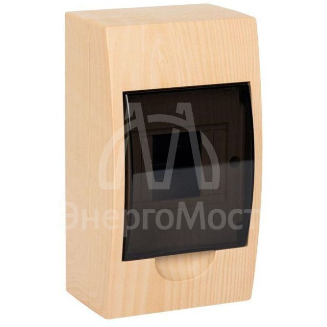 Щит ЩРН-П-4 IP41 светлое дерево PROxima EKF pb40-n-4-light