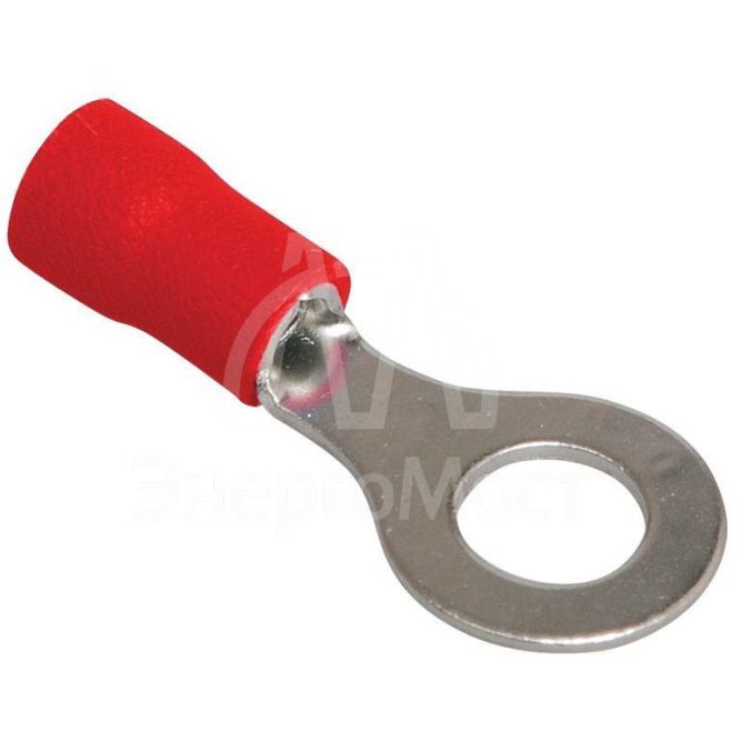 Наконечник НКИ 1.25-4 (кольцо 0.5-1.5) (уп.100шт) IEK UNL20-D15-4-4