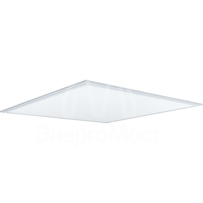 Светильник светодиодный ЛУО-4007-W 36Вт 4000К панель тонкая 595х595 опал с выносным драйвером Basic EKF LPS-4007-W-36-4000