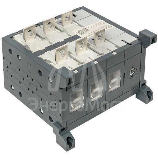 Рубильник 3п 250А реверсивный без рукоятки управления TwinBlock EKF tb-s-250-3p-rev