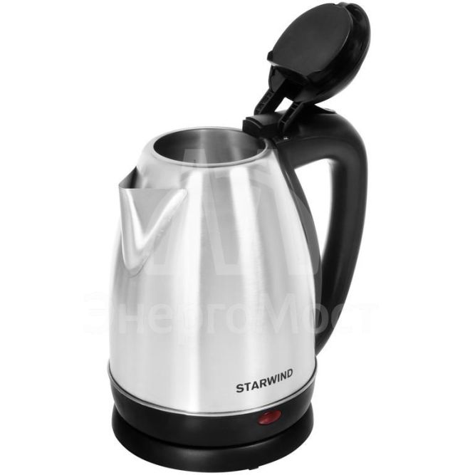 Чайник 1.8л. 2200Вт (нерж. сталь/пластик) серебр./черн. SKS2770 STARWIND 1416520