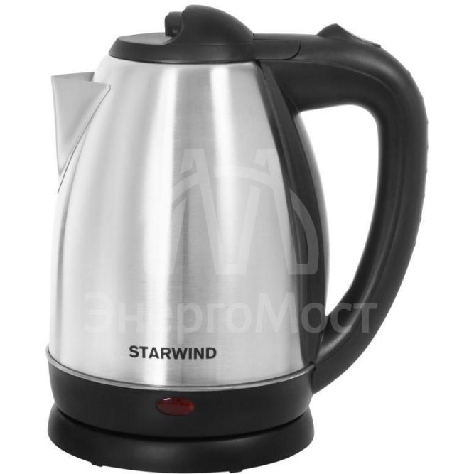 Чайник 1.8л. 2200Вт (нерж. сталь/пластик) серебр./черн. SKS2770 STARWIND 1416520