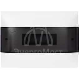 Щиток пластиковый встраиваемый Practibox S 1х12 дым. дверь Leg 135551