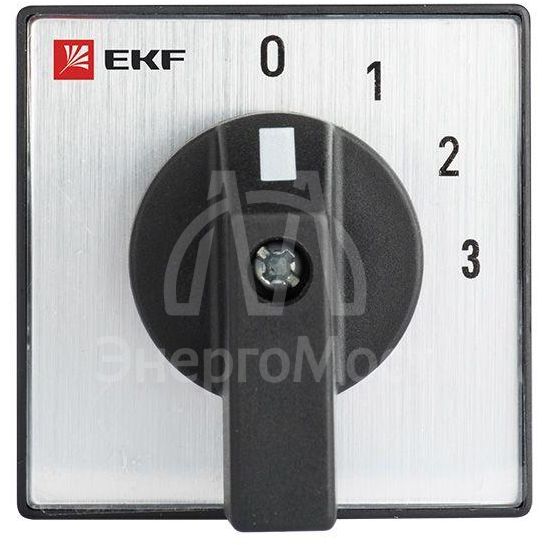 Переключатель кулачковый ПК-1-101 1п 10А &amp;quot;0-1-2-3&amp;quot; EKF pk-1-101-10