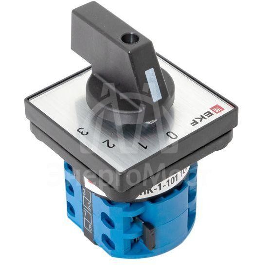 Переключатель кулачковый ПК-1-101 1п 10А &amp;quot;0-1-2-3&amp;quot; EKF pk-1-101-10