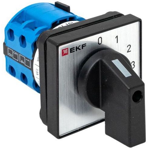 Переключатель кулачковый ПК-1-101 1п 10А &amp;quot;0-1-2-3&amp;quot; EKF pk-1-101-10