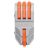 Клемма монтажная СМК PTC-1P 4213 450В 32А 0.08-2.5(4.0)кв.мм JazzWay 5073982