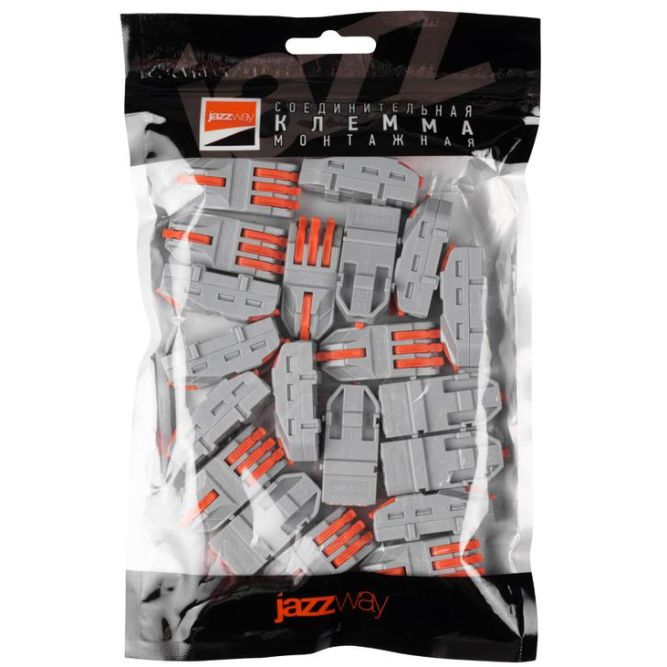 Клемма монтажная СМК PTC-1P 4213 450В 32А 0.08-2.5(4.0)кв.мм JazzWay 5073982