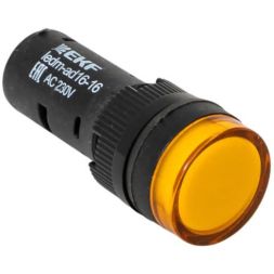 Матрица светодиодная AD16-16HS желт. 230В AC PROxima EKF ledm-ad16-16-y