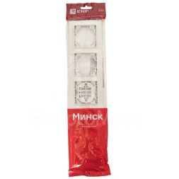 Рамка 5-м Минск горизонтальная бел. EKF ERM-G-305-10