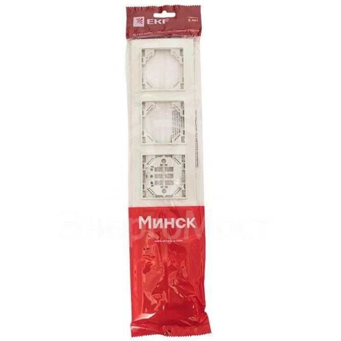 Рамка 5-м Минск горизонтальная бел. EKF ERM-G-305-10