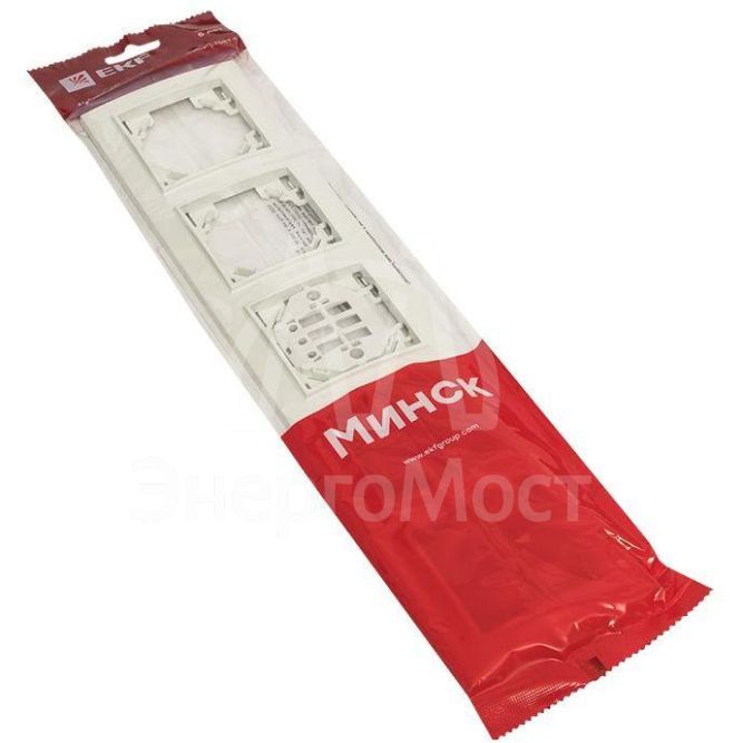 Рамка 5-м Минск горизонтальная бел. EKF ERM-G-305-10