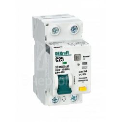 Выключатель автоматический дифференциального тока АВДТ 1Р+N 25А 30мА тип AC х-ка C ДИФ-103 4.5кА Sche 16054DEK