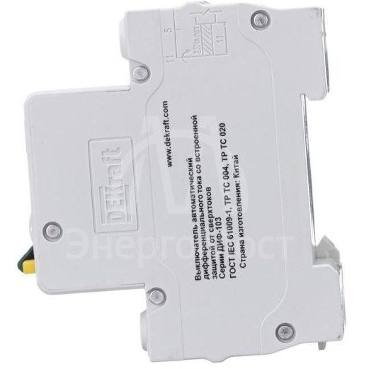 Выключатель автоматический дифференциального тока АВДТ 1Р+N 25А 30мА тип AC х-ка C ДИФ-103 4.5кА Sche 16054DEK